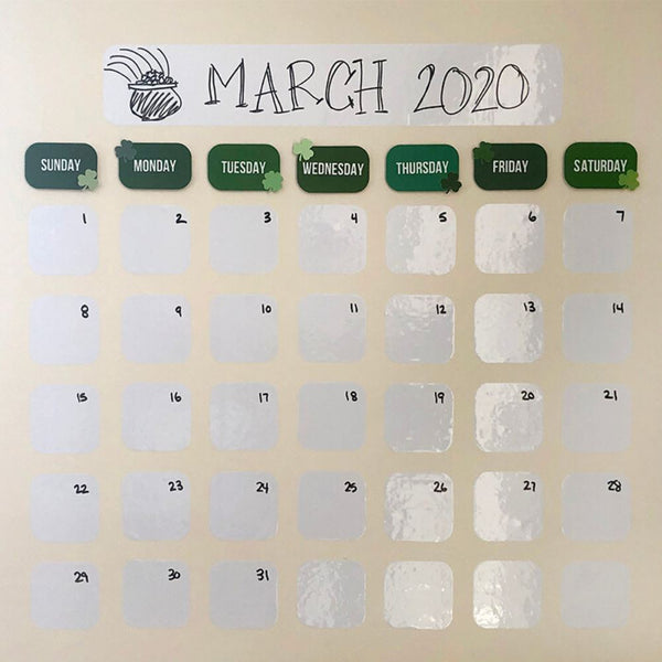 Custom Whiteboard Calendar