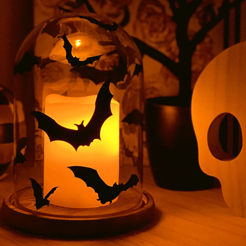 Batty DIY Vinyl Halloween Decorations