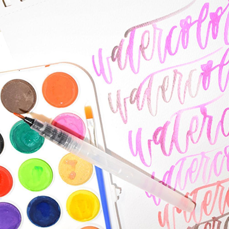 Brush Pen Lettering Guide