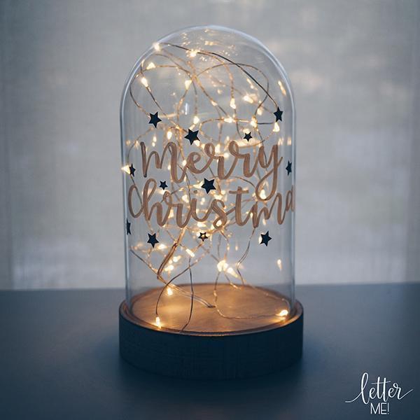 Custom Made Christmas Fairy Light Dome