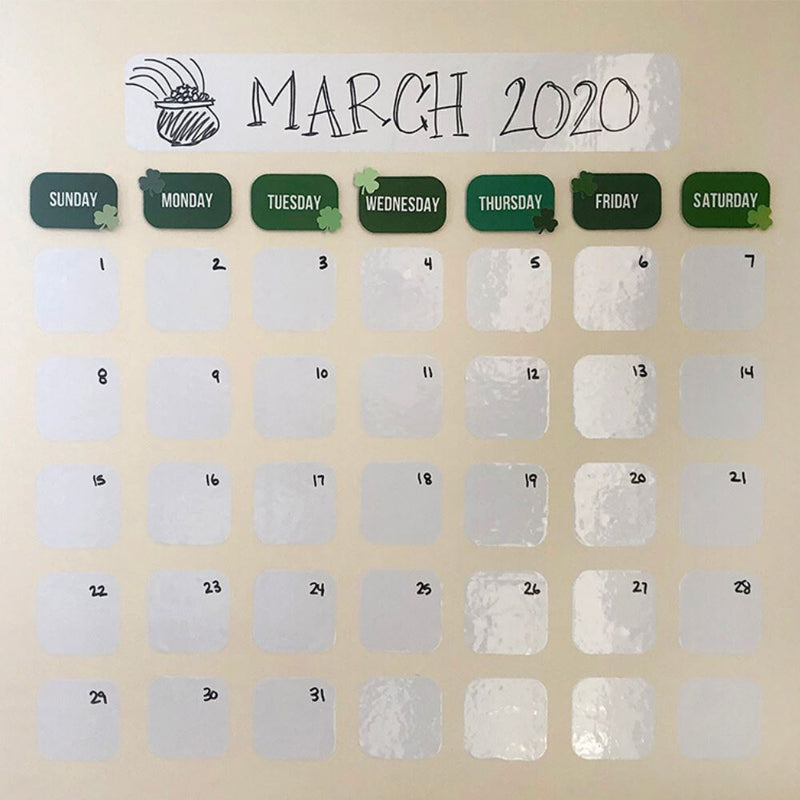 Custom Whiteboard Calendar