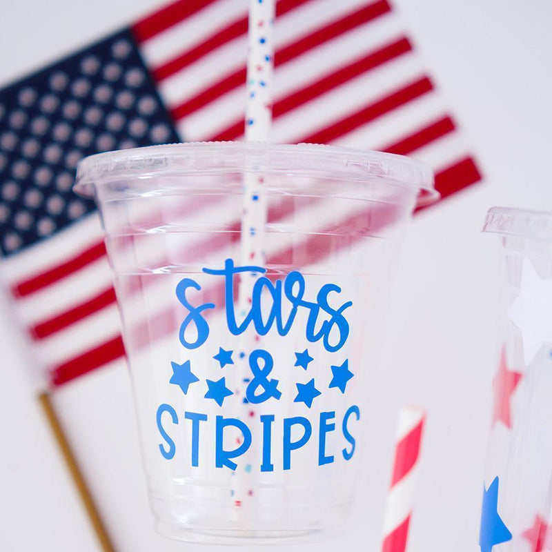 Customized Patriotic Party Cups