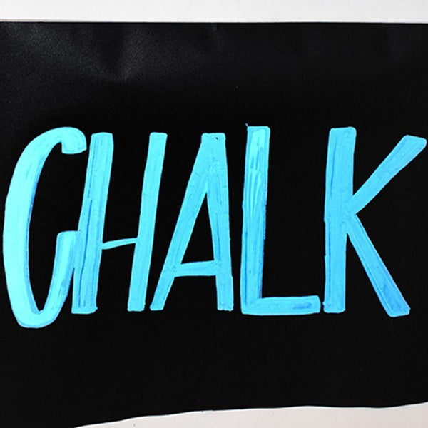 DIY Stencils for Chalk Lettering