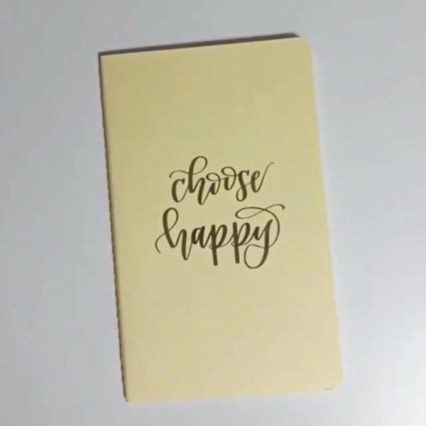 DIY Vinyl Notepad Art
