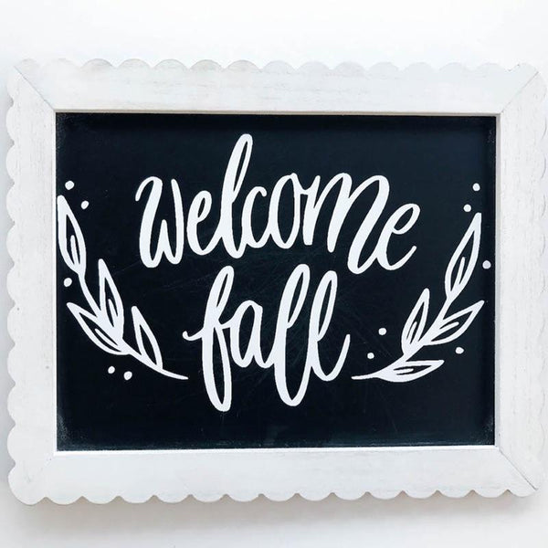 Faux Chalkboard Art with Kassa Transfer Tape