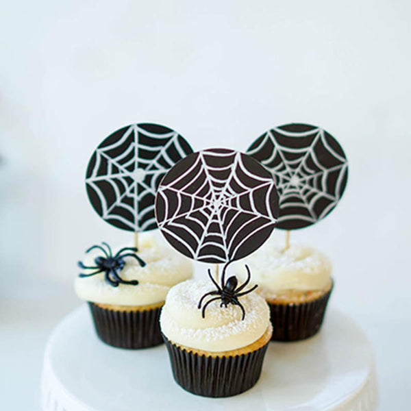 Halloween Decor Idea: Chalkboard Cupcake Toppers