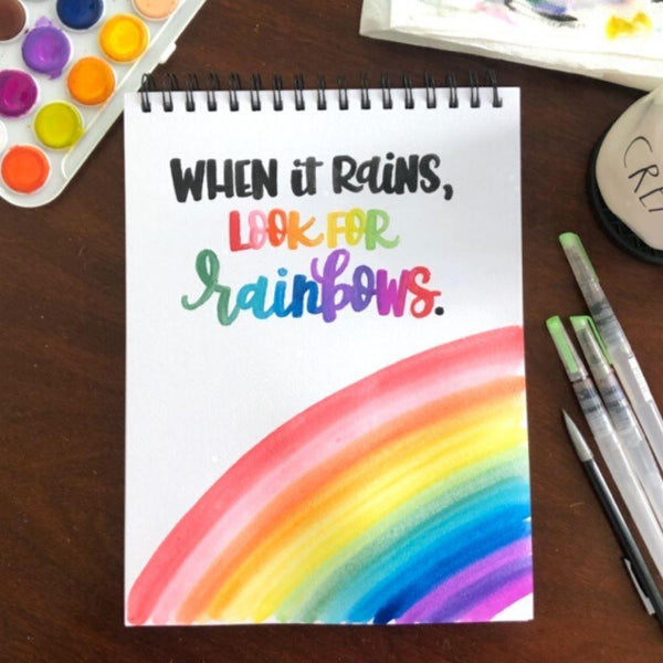 How to Watercolor with Water Brush Pens