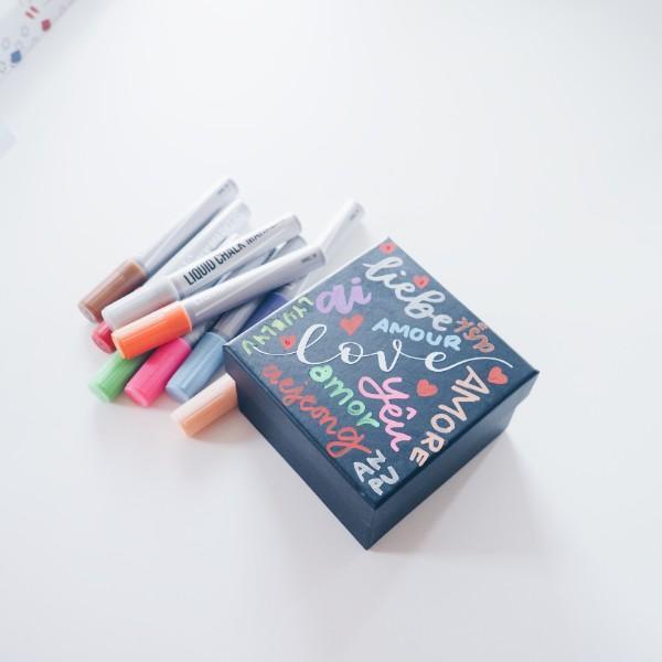 Make Your Own Gift Wrap for Valentine's Day