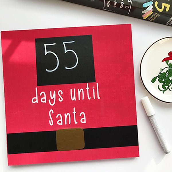 Santa Countdown Board
