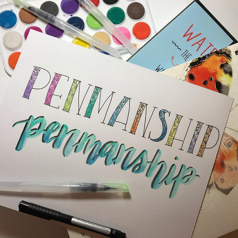Watercolor - Adding Character to Lettering