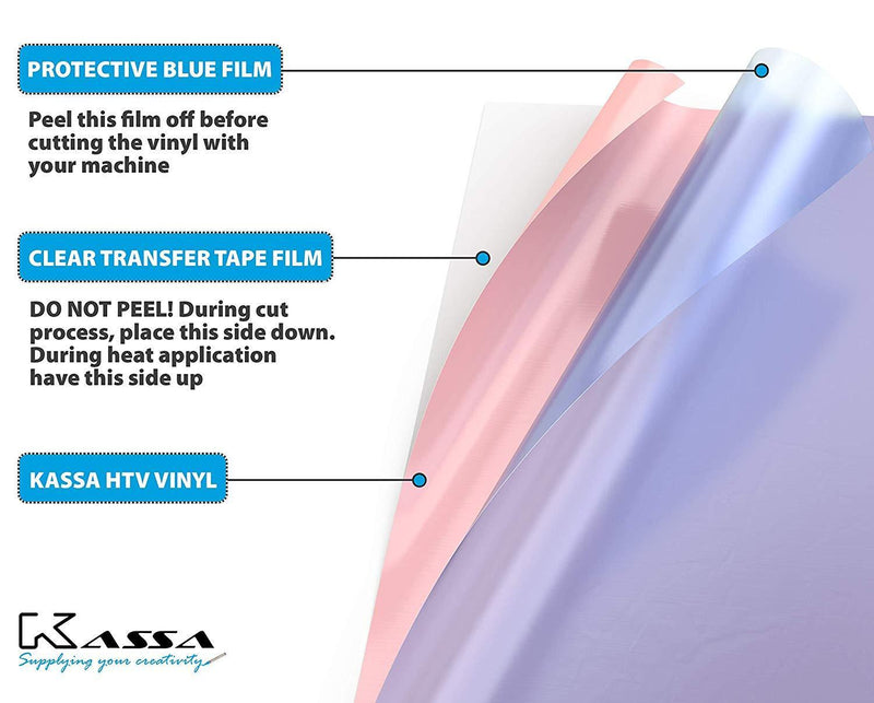 Heat Transfer Vinyl Sheets - Kassa