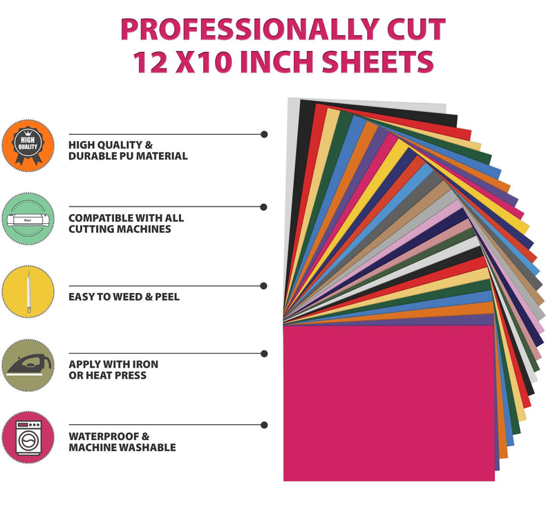 Heat Transfer Vinyl Sheets - Kassa