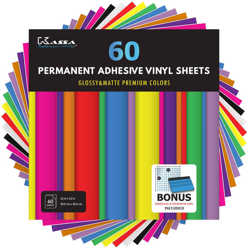 Vinyl Sheets (60 Pack) Vinyl Kassa 